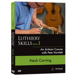 NECK CARVING DVD - BY PETE HOWLETT