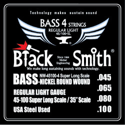 BLACKSMITH BASS 4  STRINGS 0.45-0.100 35" SCALE STANDARD