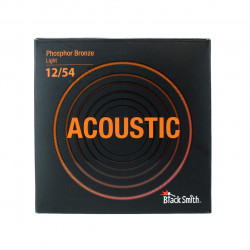 BLACKSMITH ACOUSTIC GUITAR STRINGS 12-54 - PHOSPOR BRONZE - LIGHT