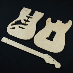 15MM MDF GUITAR KIT TEMPLATES - CNC CUT