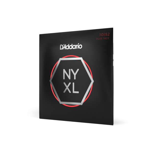 D'ADDARIO NYXL 10-52 LIGHT TOP / HEAVY BOTTOM ELECTRIC GUITAR STRINGS