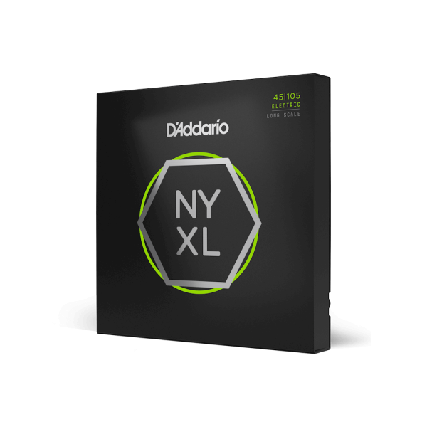 D'ADDARIO NYXL 45-105 LIGHT TOP / MEDIUM BOTTOM LONG SCALE BASS STRINGS D'ADDARIO NYXL 45-105 LIGHT TOP / MEDIUM BOTTOM LONG SCALE BASS STRINGS