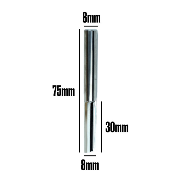 8MM CARBIDE END MILL