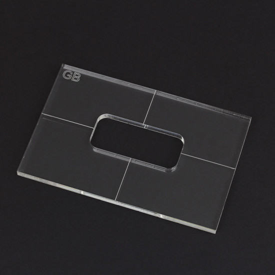ACRYLIC GOTOH BB04 9V BATTERY  ROUTER TEMPLATE 