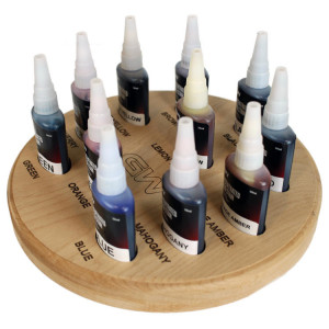 CONCENTRATED WOOD STAIN 50ML PACK AND WOOD BASE