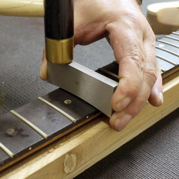FRET PRESSER BLOCK - STEEL/BRASS