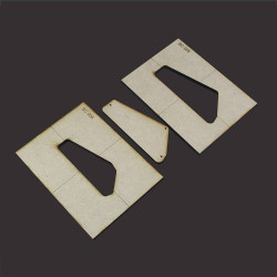 MDF GENERIC BACKPLATES TEMPLATES FOR MODEL BC005