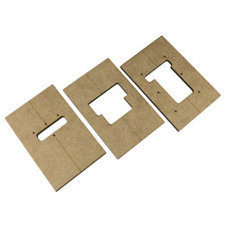 MDF FLOYD ROSE ROUTER TEMPLATE SET
