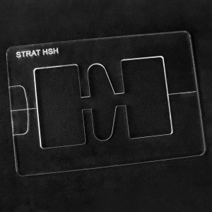 STRAT HSH PICKUP TEMPLATE