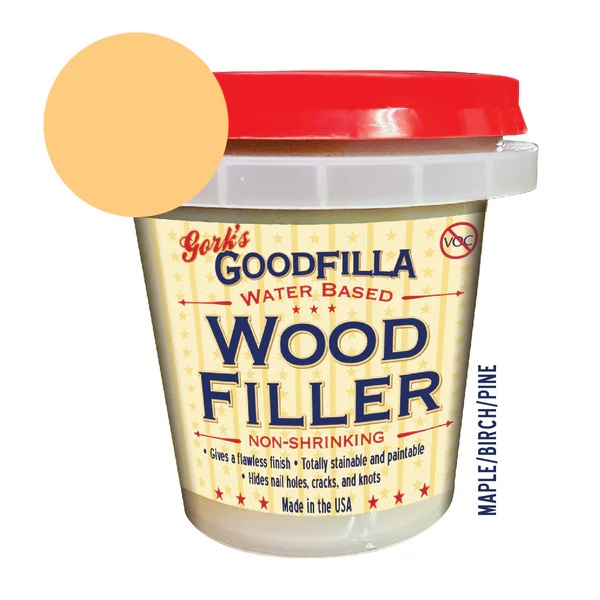GOODFILLA MAPLE/BEECH/PINE - 4FL/OZ WOODFILLER GOODFILLA MAPLE/BEECH/PINE - 4FL/OZ WOODFILLER