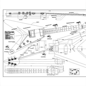 GUITAR AND BASS PLANS - FLYING V
