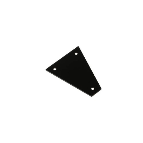 TRUSS ROD COVER BRASS - BLACK