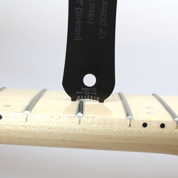 HOSCO FRETBOARD RADIUS GAUGE #2 WITH STRING AND FRET HEIGHT