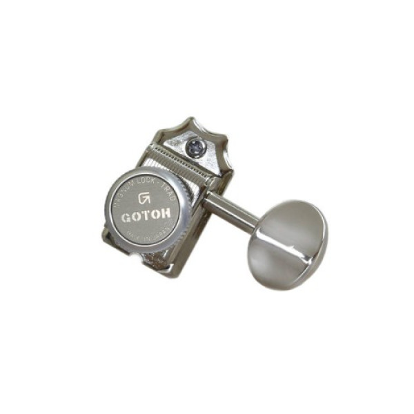 GOTOH SD91-05M MAGNUM LOCK TUNERS NICKEL 6 IN LINE