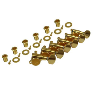 GOTOH SG381-07 TUNERS GOLD 6 IN LINE