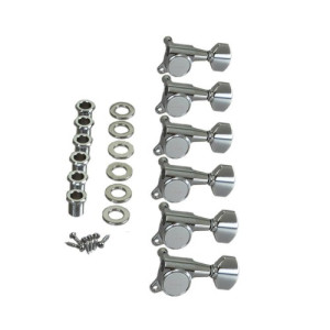 GOTOH SG381-07 TUNERS CHROME 6 IN LINE