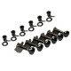 GOTOH SGS510Z-S5 TUNERS COSMO BLACK 6 IN LINE