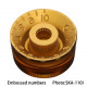 SPEED DIAL KNOB BLACK - INCH SIZE