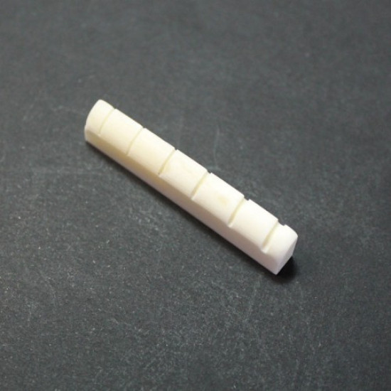 BONE NUT SHAPED AND SLOTTED 44x9.3x5mm HSB-NG1