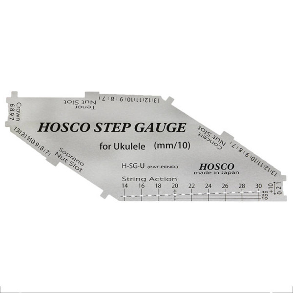 HOSCO STEP GAUGE FOR UKULELE