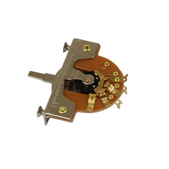 HOSCO TRADITIONAL 3 WAY LEVER SWITCH GOLD PLATED CONTACTS HOSCO TRADITIONAL 3 WAY LEVER SWITCH GOLD PLATED CONTACTS