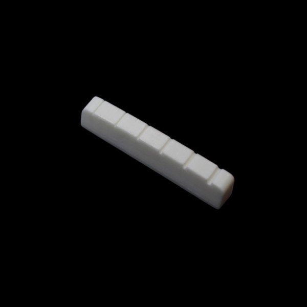BONE NUT FOR ELECTRIC SLOTTED 6 STRING 43x8.5x6mm