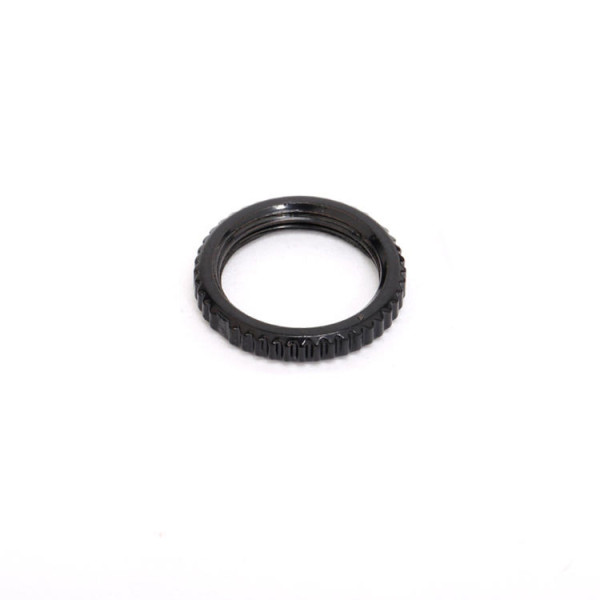 METRIC METAL ROUNDED NUT FOR TOGGLE SWITCH - BLACK