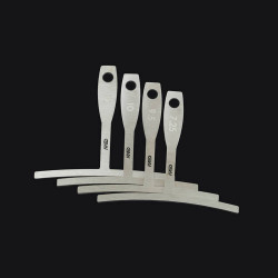 SET OF 4 UNDERSTRING RADIUS GAUGES - STAINLESS STEEL