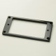HUMBUCKER PICKUP MOUNTING RING 5X7 FLAT - BLACK