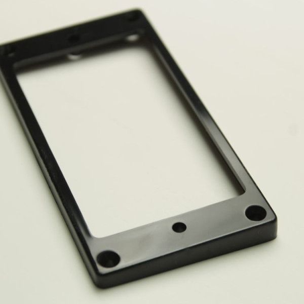 HUMBUCKER PICKUP MOUNTING RING 5X7 FLAT - BLACK
