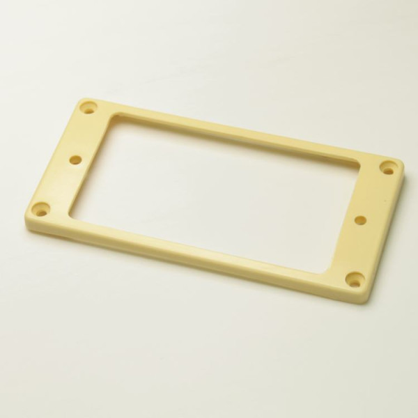 HUMBUCKER PICKUP MOUNTING RING 3X5 CURVED - IVORY - 7 STRINGS