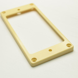 HUMBUCKER PICKUP MOUNTING RING 3X5 CURVED - IVORY