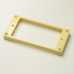 HUMBUCKER PICKUP MOUNTING RING 7X9 CURVED - IVORY