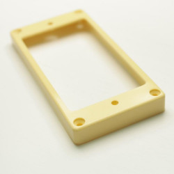 HUMBUCKER PICKUP MOUNTING RING 7X9 CURVED - IVORY