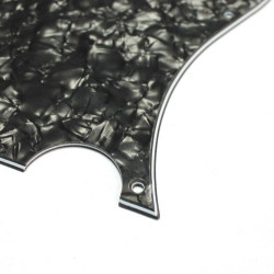 TELE STYLE PICKGUARD REPLACEMENT - BLACK PEARL 3 PLY 