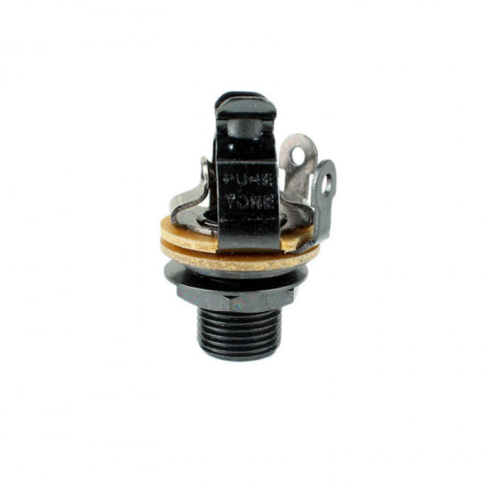 PURE TONE MONO MULTI-CONTACT 1/4" OUTPUT JACK - BLACK PURE TONE MONO MULTI-CONTACT 1/4" OUTPUT JACK - BLACK