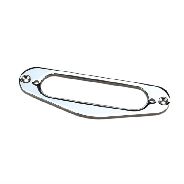 STRAT PICKUP METAL RING CHROME