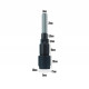ROUTER COLLET EXTENSION - 8MM