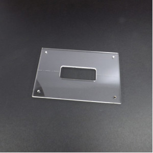 ACRYLIC 9V BATTERY  ROUTER TEMPLATE