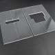 ACRYLIC FLOYD ROSE ROUTER TEMPLATE SET