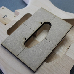MDF SINGLE COIL ROUTER TEMPLATE