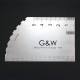 STRING ACTION GAUGE - MM - STAINLESS STEEL STRING ACTION GAUGE - MM - STAINLESS STEEL