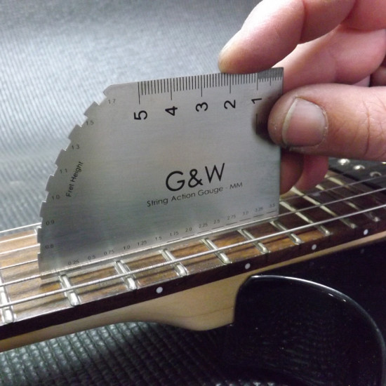 STRING ACTION GAUGE - MM - STAINLESS STEEL STRING ACTION GAUGE - MM - STAINLESS STEEL