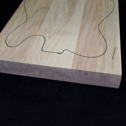AMERICAN ASH BLANK 3 PIECE
