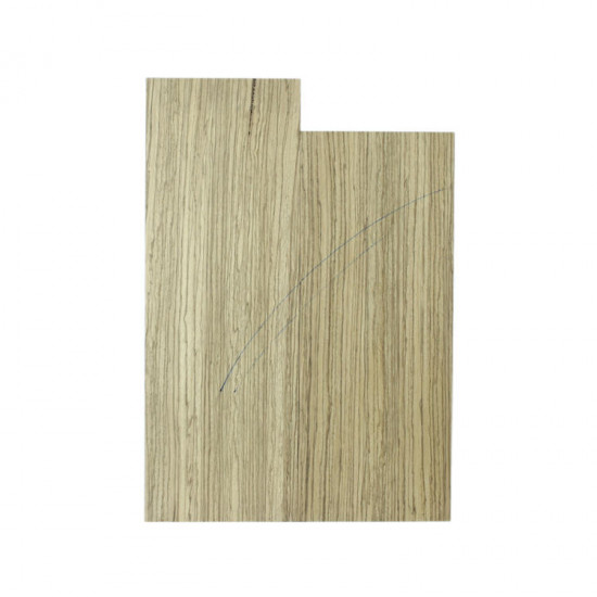 ZEBRANO 2-PIECE BASS BODY BLANK ZEBRANO 2-PIECE BASS BODY BLANK