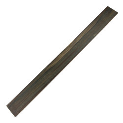 MALAYSIAN BLACKWOOD FINGERBOARD/FRETBOARD BLANK FOR BASS - 70MM WIDE