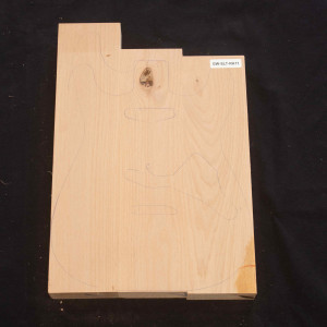 3-PIECE AMERICAN RED ALDER BODY BLANK FOR STRAT #11